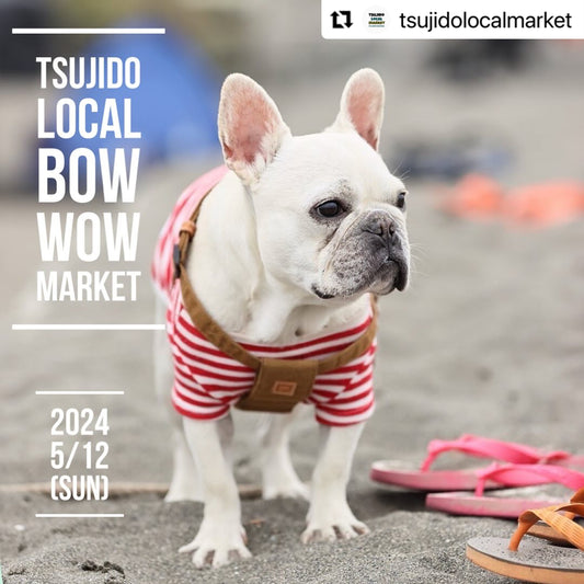 Tsujido Local Market に出店します🐶