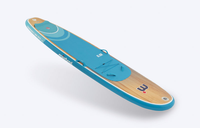 mistral SUP 2023 Doggy Special【SUNBURST Air 10’9 パドル&リーシュセット (wood) 】