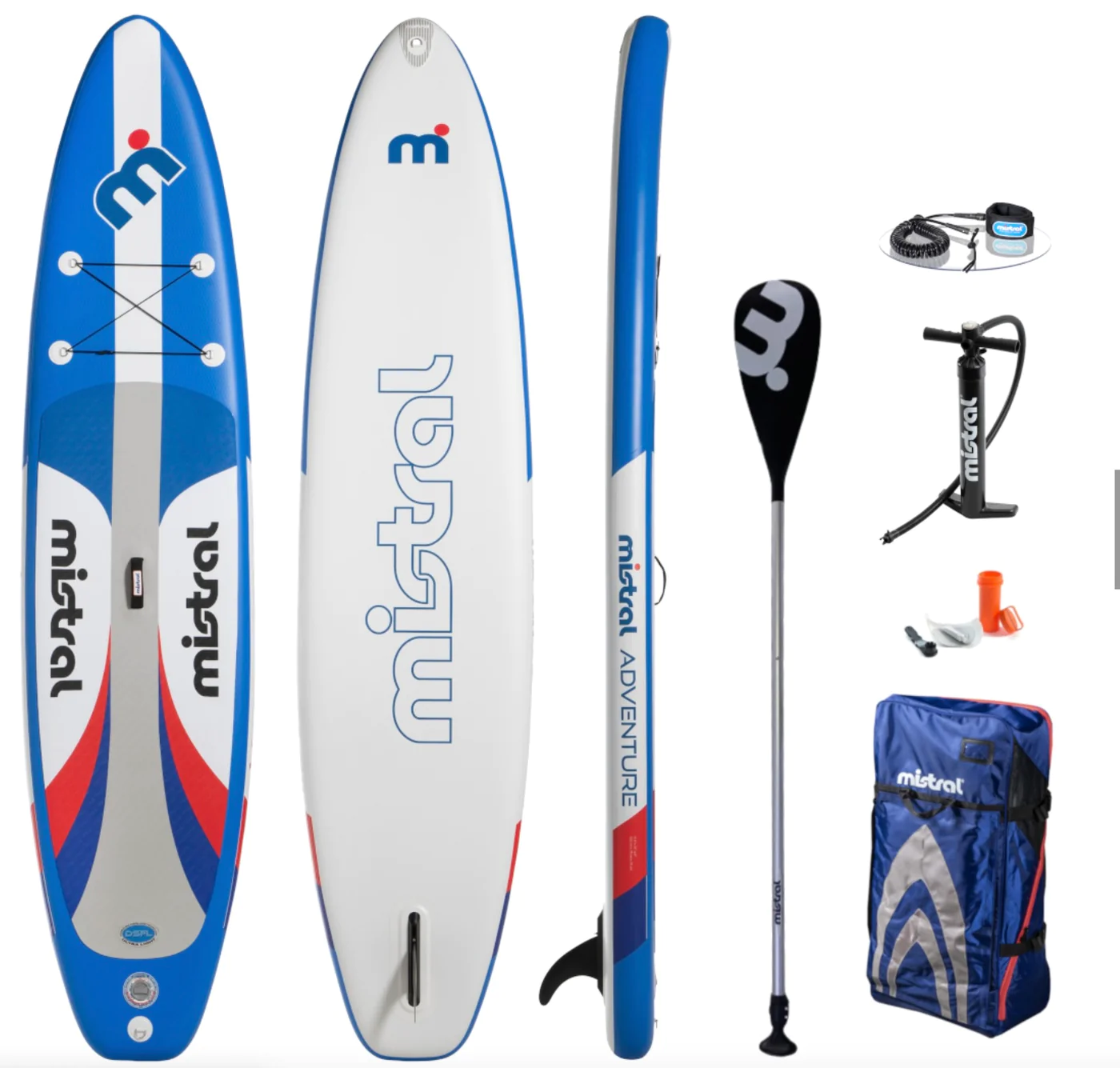mistral SUP【ADVENTURE//アドベンチャー11'5 パドル＆リーシュセット】