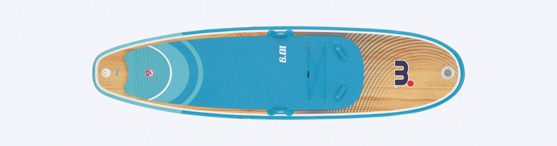 mistral SUP 2023 Doggy Special【SUNBURST Air 10’9 パドル&リーシュセット (wood) 】