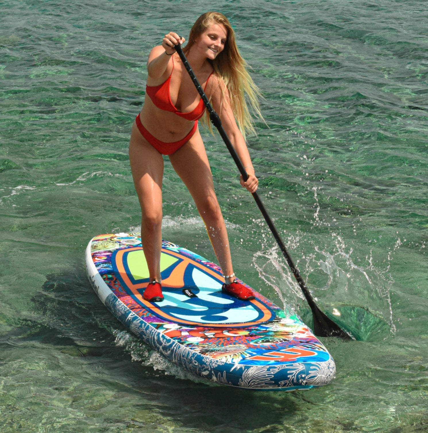mistral SUP【CORAL//コーラル10'5 パドル＆リーシュセット